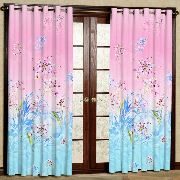 پرده مدل مخمل پانچی کد 6458 سایز 280x140 سانتی متر