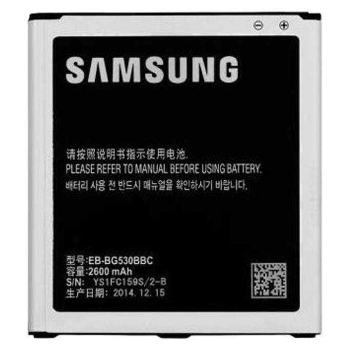 باتری موبایل سامسونگ مدلEB-BG530BBE ظرفیت 2600 میلی امپرساعت مناسب برای گوشی سامسونگ Galaxy J5 باتری موبایل سامسونگ مدلEB-BG530BBE ظرفیت 2600 میلی امپرساعت مناسب برای گوشی سامسونگ Galaxy J5