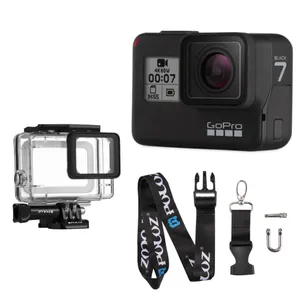 دوربین فیلم برداری ورزشی گوپرو مدل HERO7 Black Quick Stories به همراه لوازم جانبی پلوز