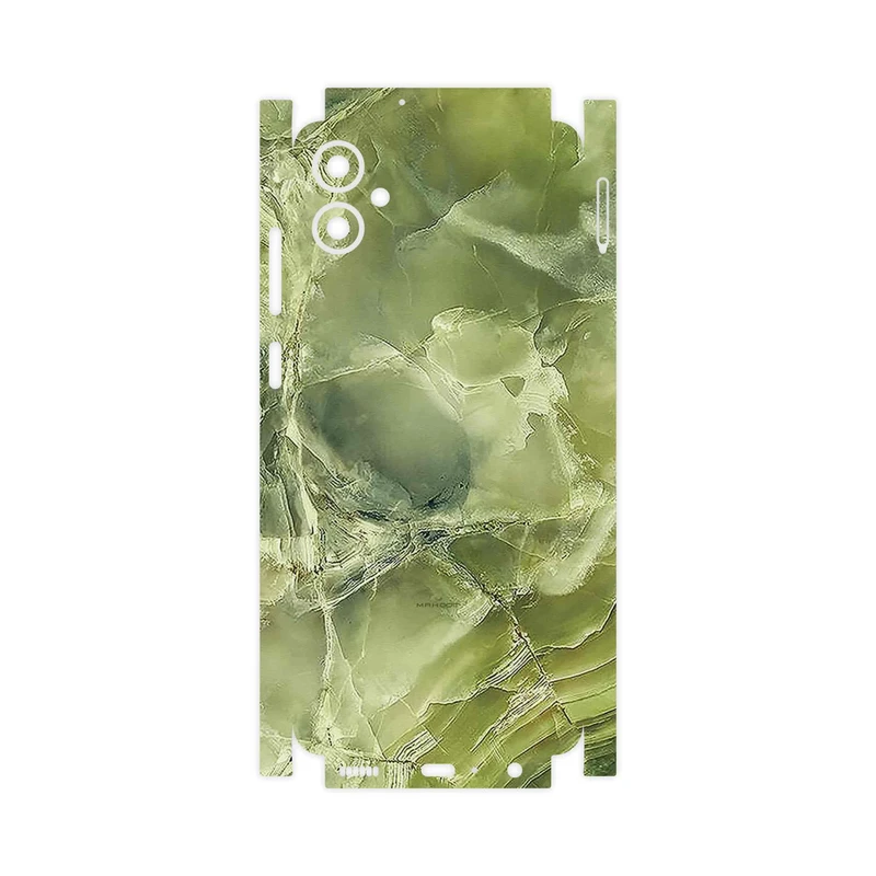 برچسب پوششی ماهوت مدل Green_Crystal_Marble-FullSkin مناسب برای گوشی موبایل سامسونگ Galaxy A05