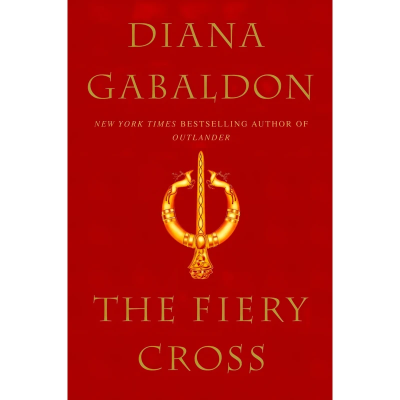 کتاب The Fiery Cross اثر Diana Gabaldon انتشارات Delacorte Press