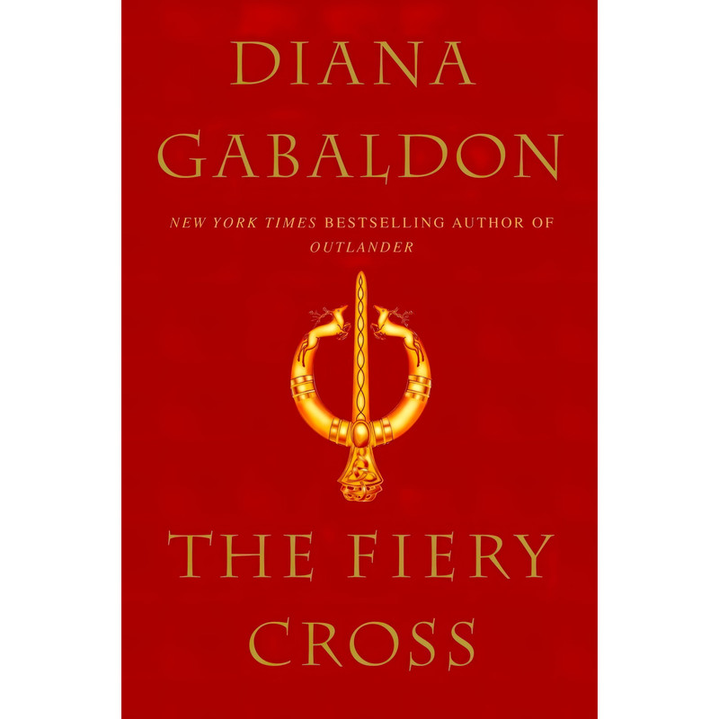 کتاب The Fiery Cross اثر Diana Gabaldon انتشارات Delacorte Press
