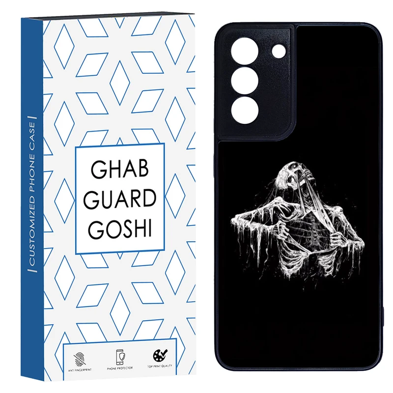 کاور قاب گارد گوشی طرح اسکلت کد TPU-295 مناسب برای گوشی موبایل سامسونگ Galaxy S21 fe