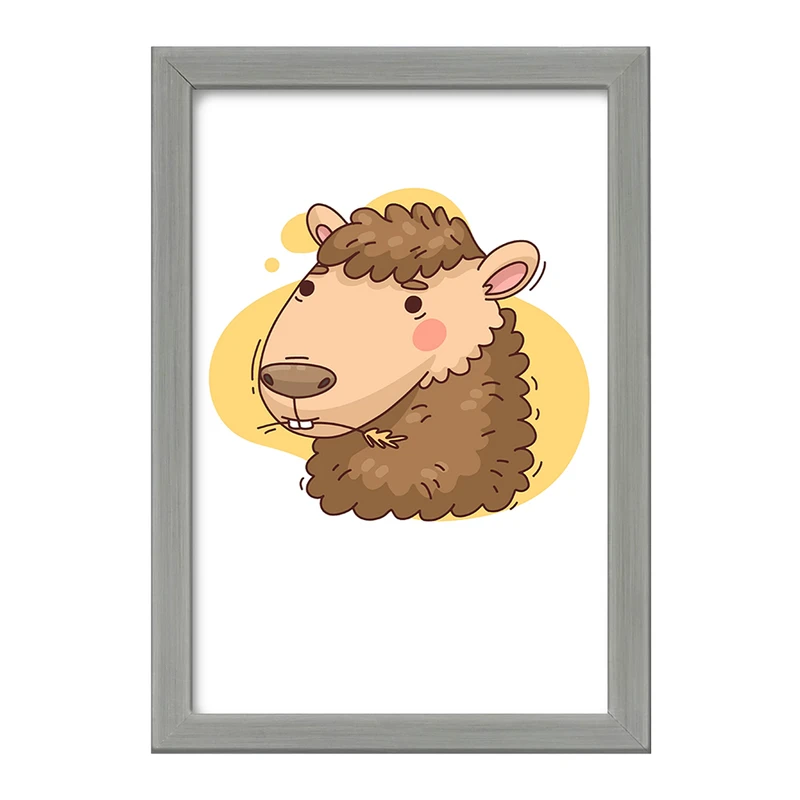 تابلو خندالو طرح شتر حیوانات بامزه کد 37169