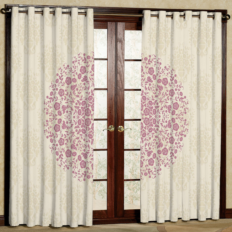پرده مدل مخمل پانچی کد 1076 سایز 200x140 سانتی متر