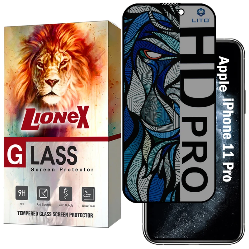 محافظ صفحه نمایش لایونکس مدل LITOPRVL مناسب برای گوشی موبایل اپل iPhone 11 Pro