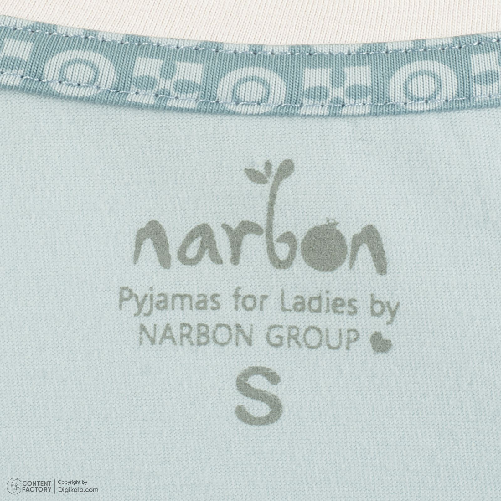 ست تی شرت آستین کوتاه و شلوارک زنانه ناربن مدل 15211047005003 - - 6