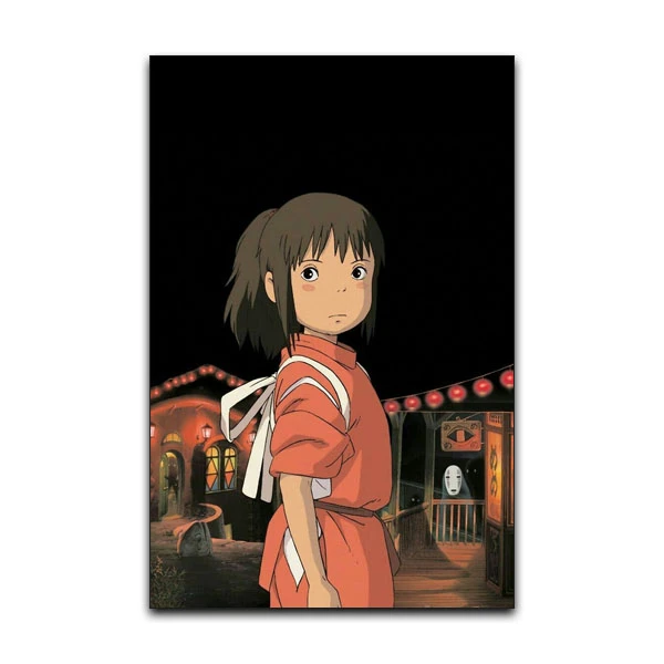 تابلو شاسی گوفی مدل انیمه شهر اشباح طرح Spirited Away Anime کد BLK35