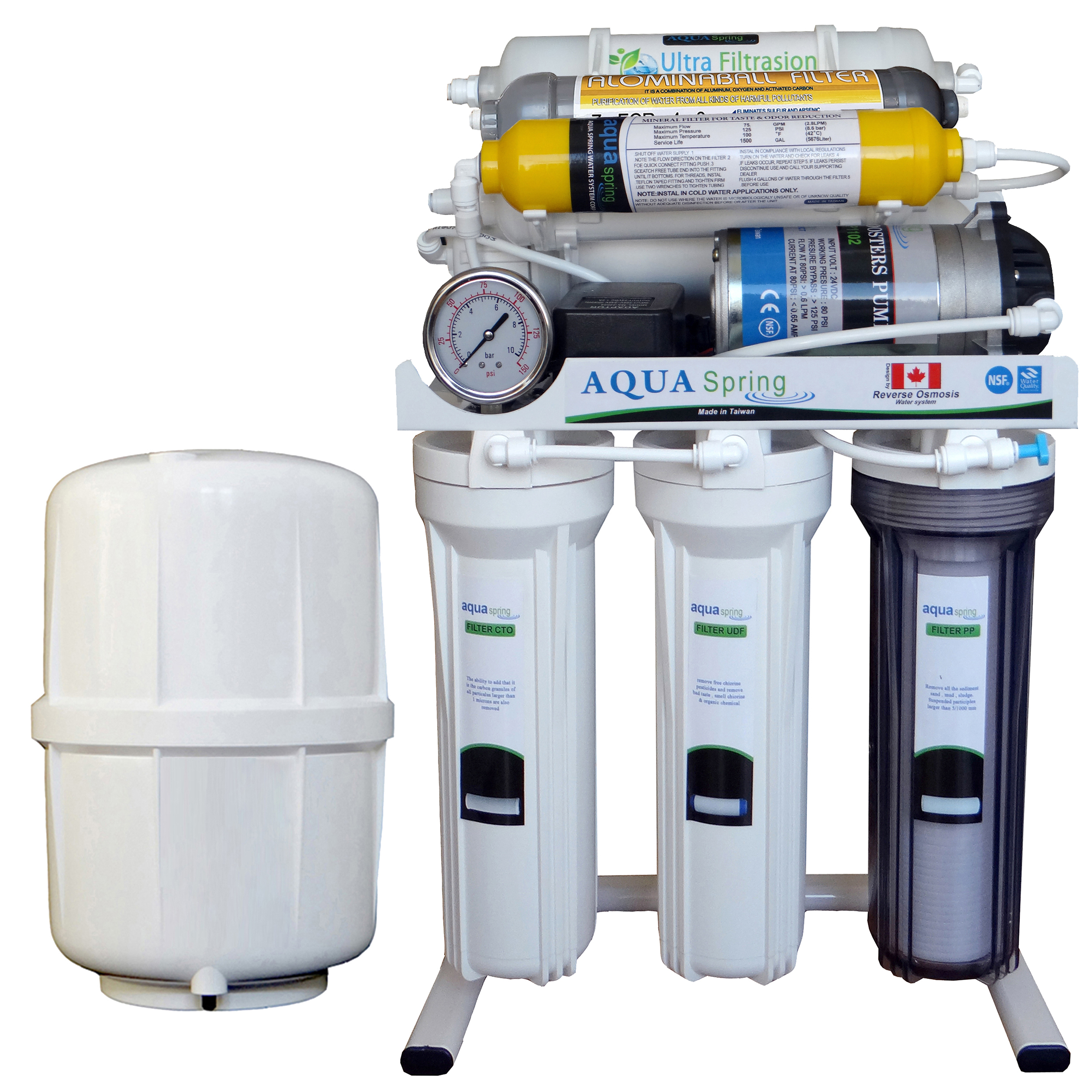 دستگاه تصفیه کننده آب آکوآ اسپرینگ مدل RO-NF7200