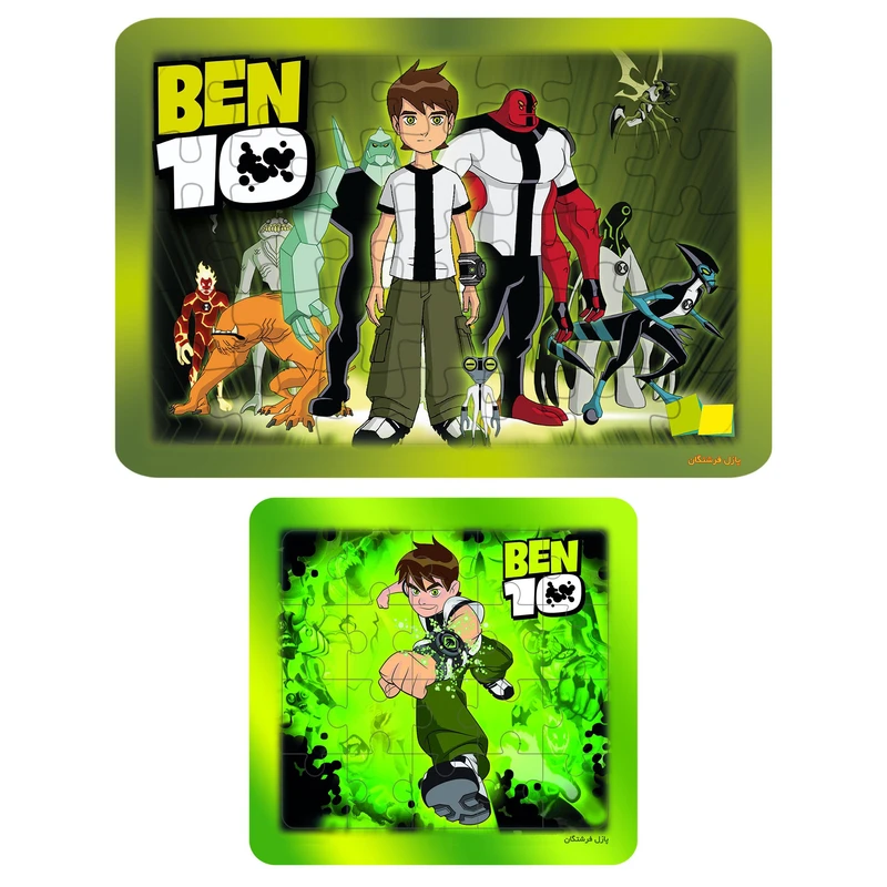 پازل 55 تكه انتشارات فرشتگان مدل بن تن كد 2 مجموعه 2 عددی