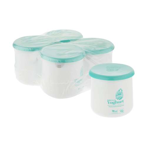 ماست موسیر ارگانیک آقای طبیعی - 900 گرم  بسته 4 عددی