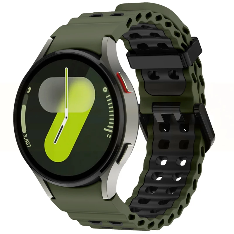 بند اسپریگ مدل Ocean Bbuckle BSTRD مناسب برای ساعت هوشمند سامسونگ Galaxy Watch 6 Classic 43mm