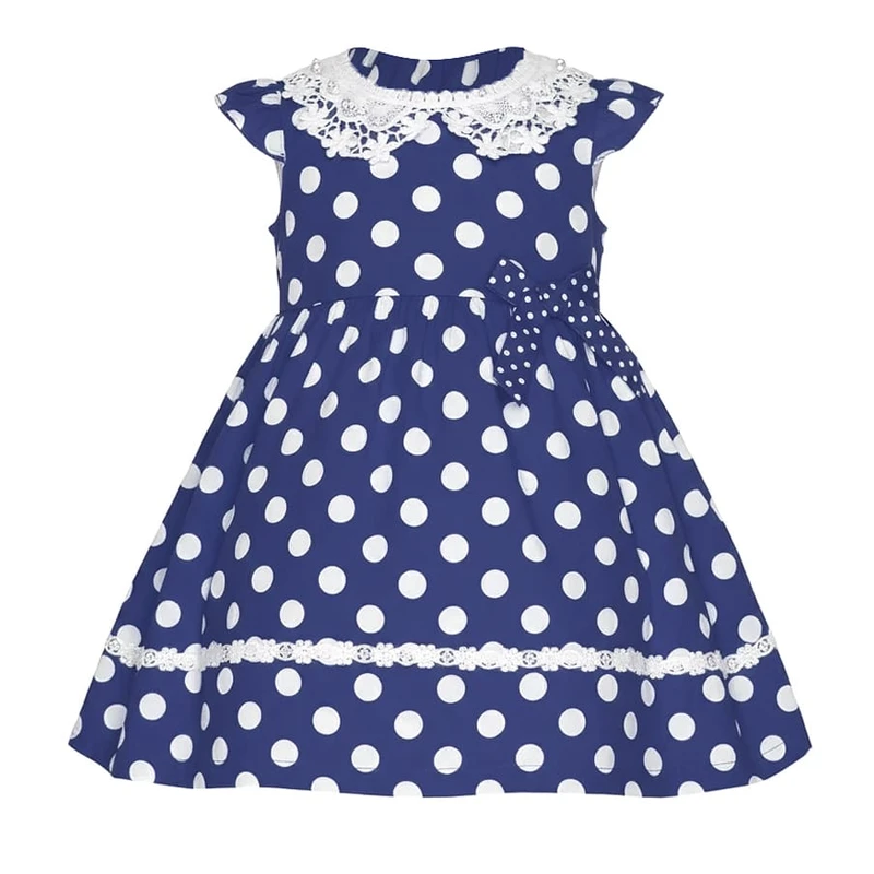 پیراهن آستین کوتاه یقه گرد دخترانه مدل 02