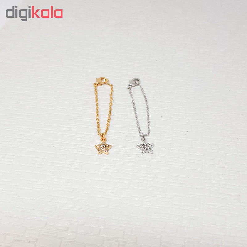 آویز ساعت طرح ستاره کد 075 آویز ساعت طرح ستاره کد 075