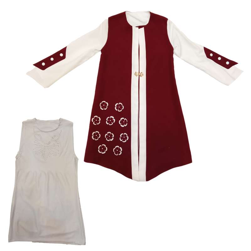 ست تونیک و مانتو دخترانه مدل 1501