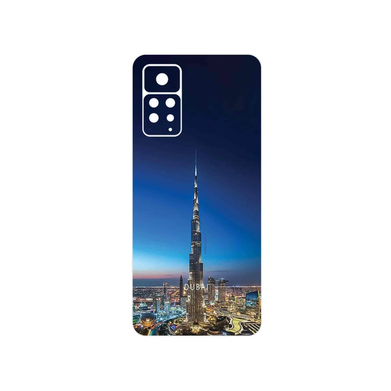 برچسب پوششی ماهوت مدل Dubai_City مناسب برای گوشی موبایل شیائومی Redmi Note 11 Pro Plus 5G (India)