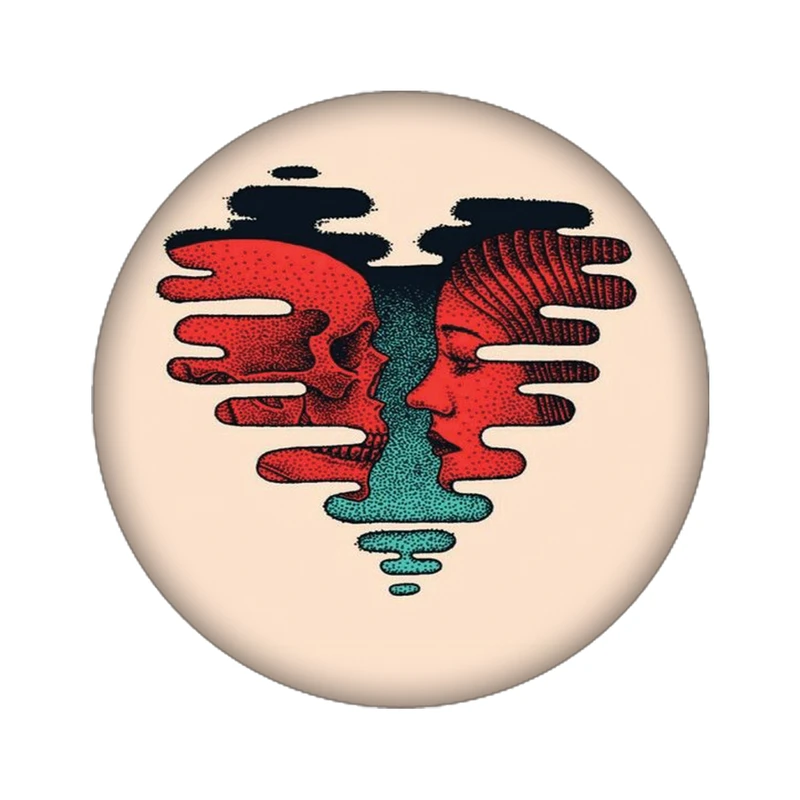 استیکر لپ تاپ طرح اسکلت کد 3867