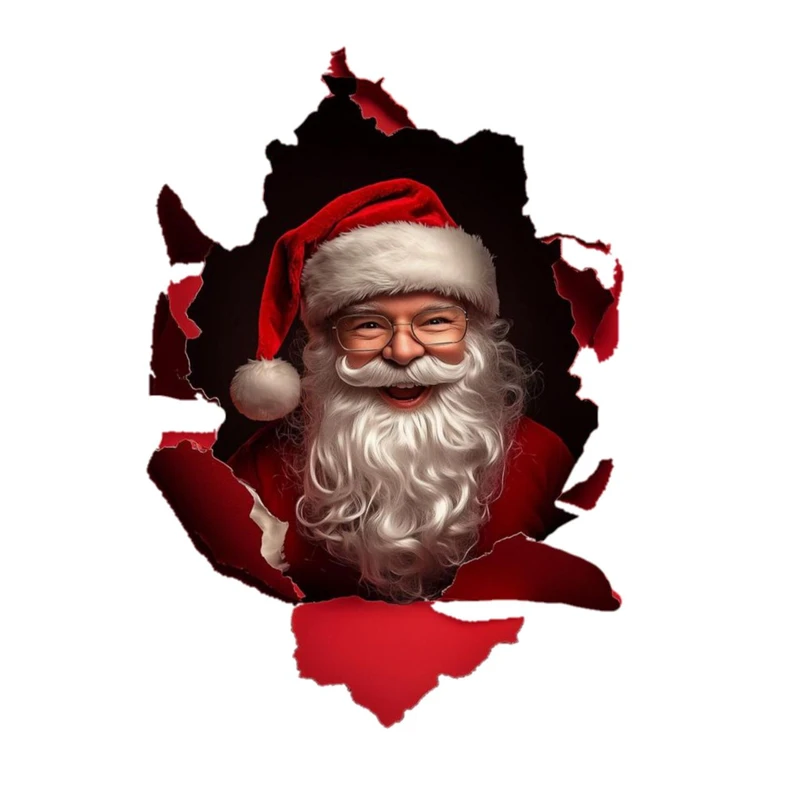 استیکر پارچه و لباس پاد آفرین مدل بابانوئل کریسمس کد‌ 3656