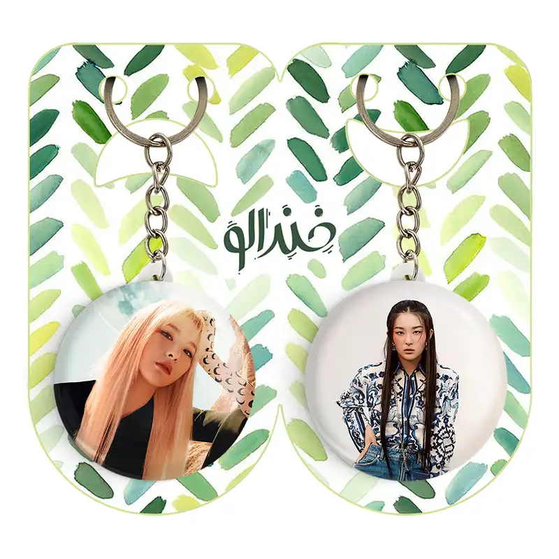 جاکلیدی خندالو مدل سولگی گروه رد ولوت Red Velvet کد 1963119636 مجموعه 2 عددی