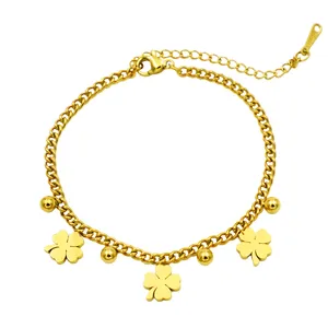 دستبند زنانه مون رِی مدل clover کد 352