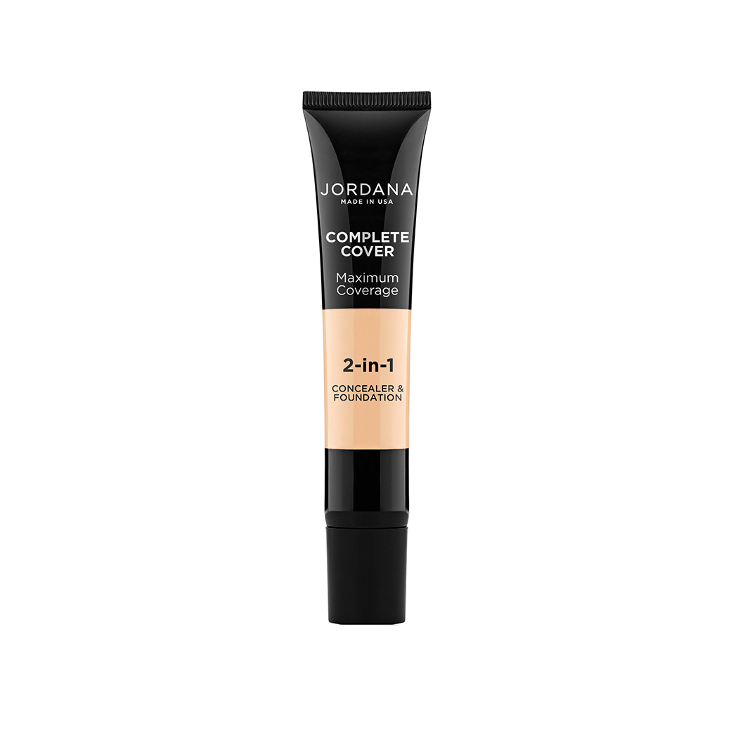 کرم پودر جوردانا سری COMPLETE COVER 2-IN-1 CONCEALER & FOUNDATION شماره 06