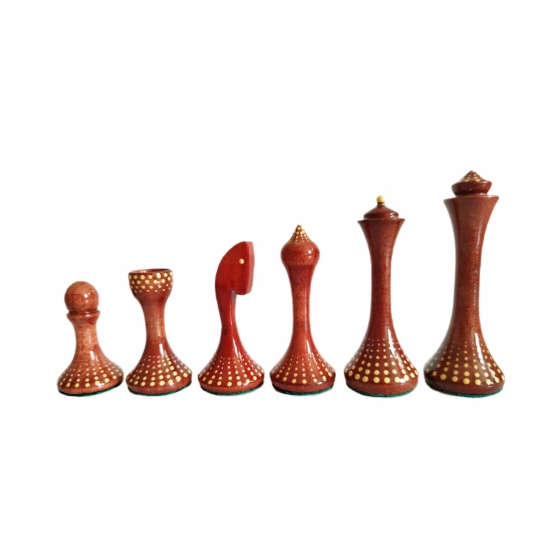 عکس شماره 3 : مهره شطرنج صنایع چوب ئاسک مدل نقطه کوبی