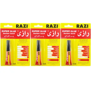 Razi Super Glue Instant Bond Adhesive 3ml