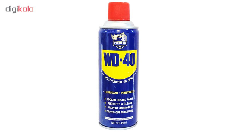 اسپری روان کننده و زنگ بر جی پی اس گل پخش مدل WD-40 حجم 450 میلی لیتر بسته 2 عددی اسپری روان کننده و زنگ بر جی پی اس گل پخش مدل WD-40 حجم 450 میلی لیتر بسته 2 عددی