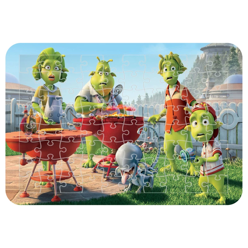 پازل 54 تکه مدل CHB1525 طرح انیمیشن سیارهه شماره 51