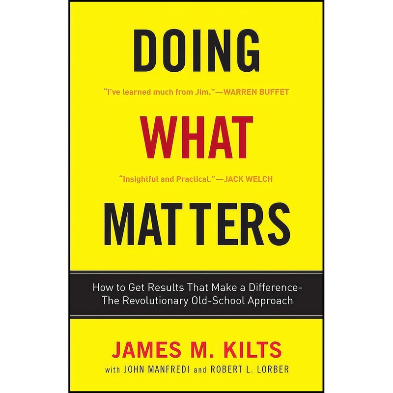 کتاب Doing What Matters اثر جمعي از نويسندگان انتشارات Currency