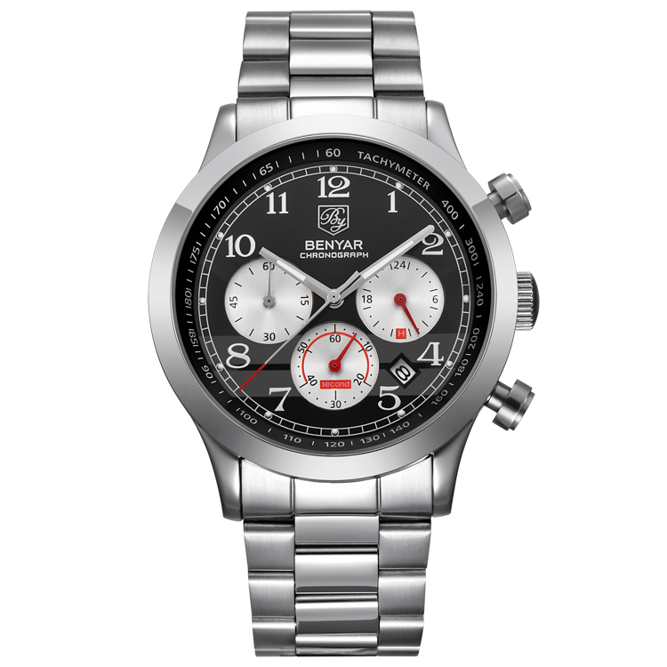 نقد و بررسی ساعت مچی عقربه ای مردانه بنیار مدل 5107 توسط خریداران