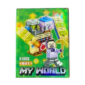 ساختنی مدل ماینکرافت ۱۰۸ قطعه کد ۰۰۱