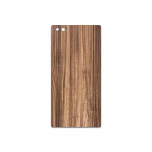 MAHOOT Light Walnut Wood Cover Sticker for BlackBerry Leap