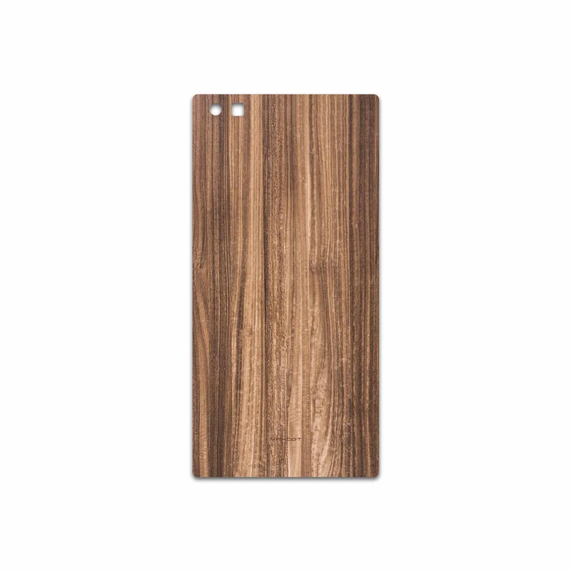 برچسب پوششی ماهوت مدل Light Walnut Wood مناسب برای گوشی موبایل بلک بری Leap