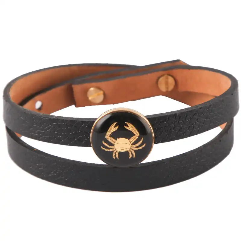 دستبند طلا 24 عیار الون نماد ماه تیر کد 198333