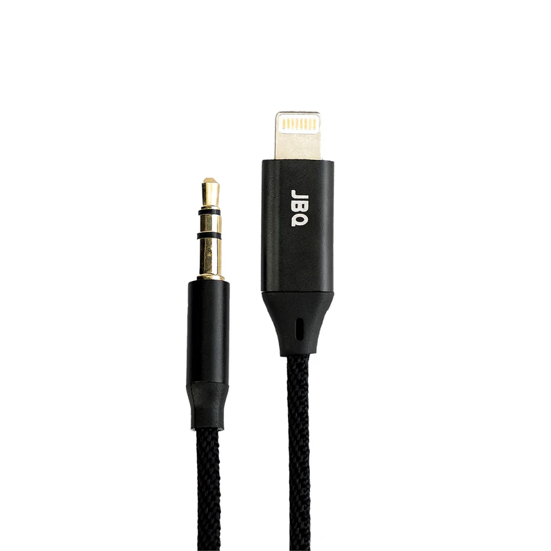  کابل تبدیل AUX به لایتنینگ جی بی کیو مدل IP-20 طول 1 متر 