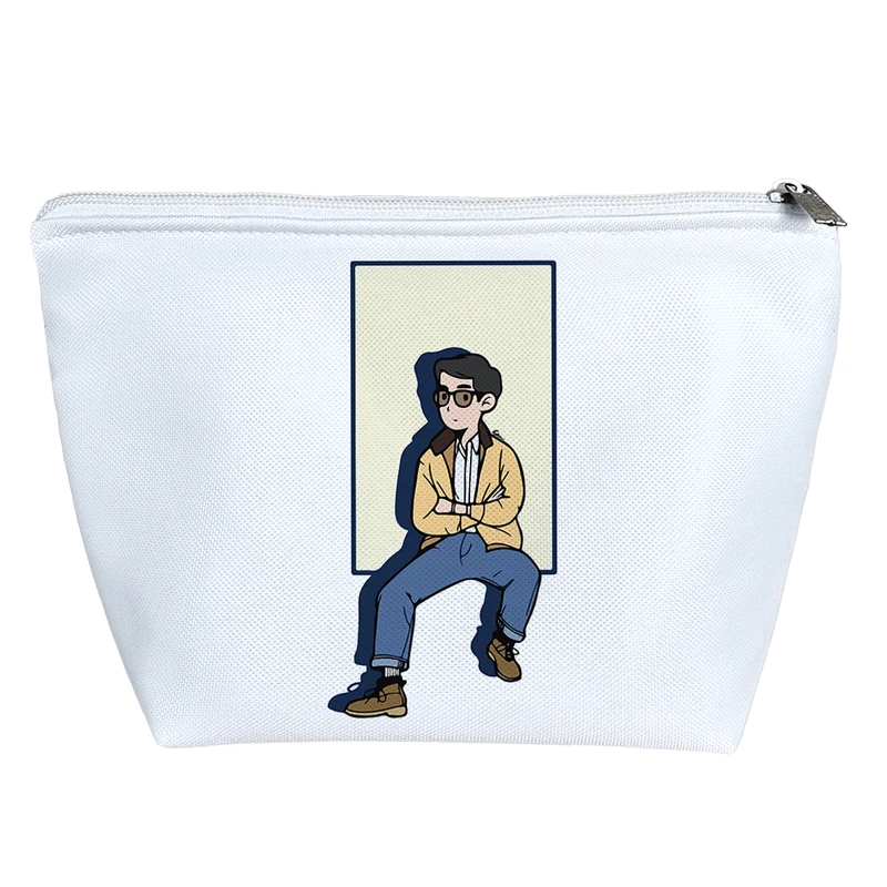 کیف لوازم آرایش دخترانه خندالو مدل پسر جوان کد 9415