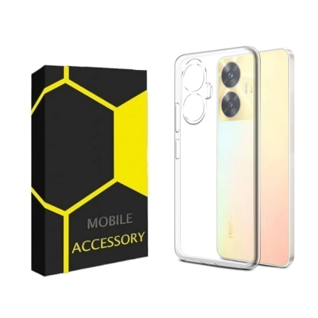 کاور مدل Transparent مناسب برای گوشی موبایل ریلمی C55