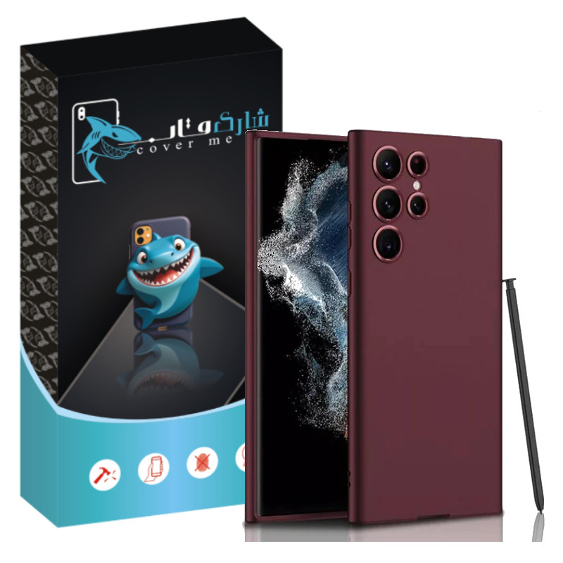 کاور شارک قاب مدل SILIK ORG مناسب برای گوشی موبایل سامسونگ Galaxy S23 Ultra