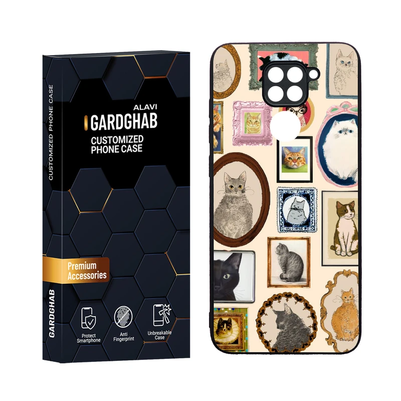 کاور گارد قاب مدل دورژله ای فانتزی مناسب برای گوشی موبایل شیائومی Redmi Note 9