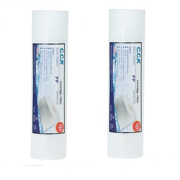 فیلتر دستگاه تصفیه آب سی سی کا مدل PP 5 Micron بسته 2 عددی فیلتر دستگاه تصفیه آب سی سی کا مدل PP 5 Micron بسته 2 عددی