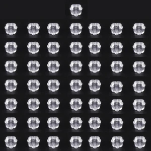 پشت گوشواره طرح گل بسته 50 عددی