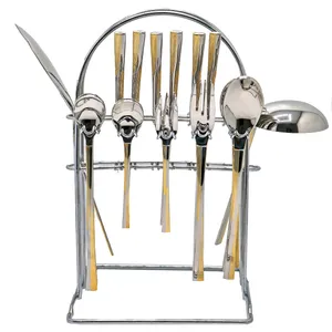 سرویس قاشق و چنگال 51 پارچه برگامو کد 515G