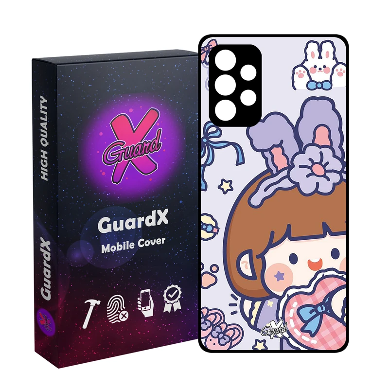 کاور گارد ایکس طرح Roro Jump مدل Glass10443 مناسب برای گوشی موبایل سامسونگ Galaxy A32 4G