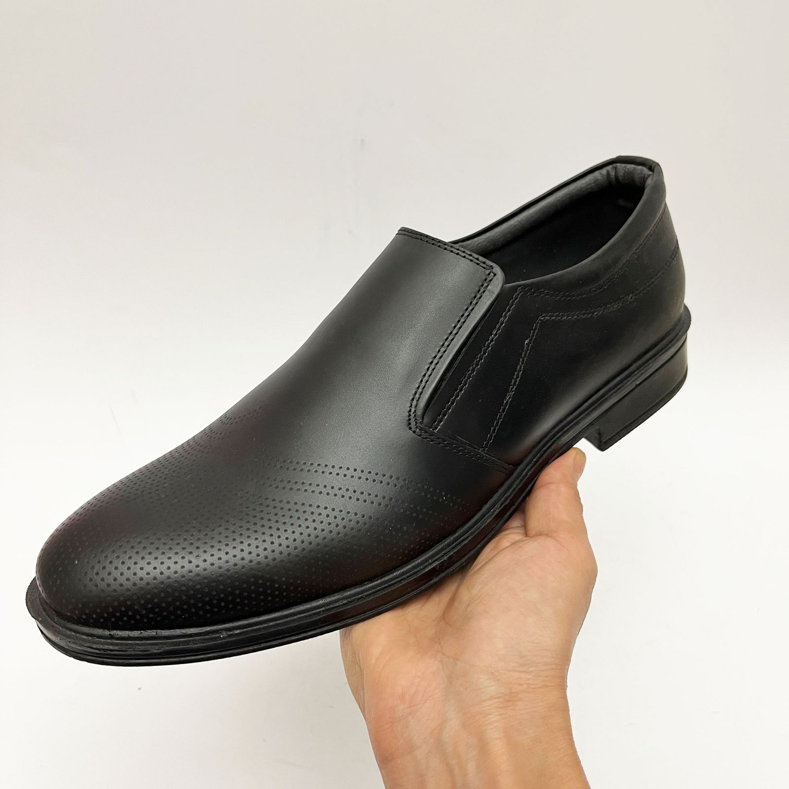 کفش مردانه مدل چرم پوش کد 4053 -  - 4
