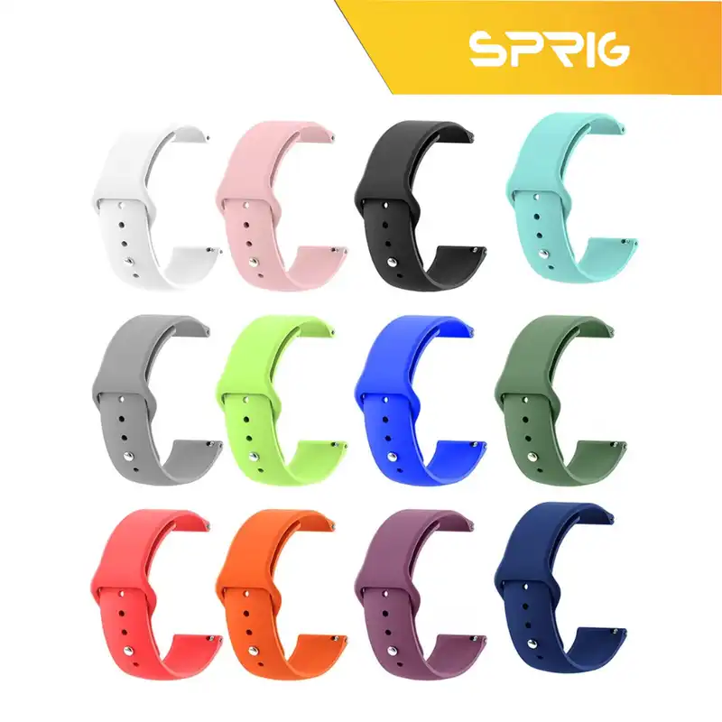 بند اسپریگ مدل Sic-22SP مناسب برای ساعت هوشمند شیائومی Amazfit pace / هایلو Solar LS05 / Imilab KW66