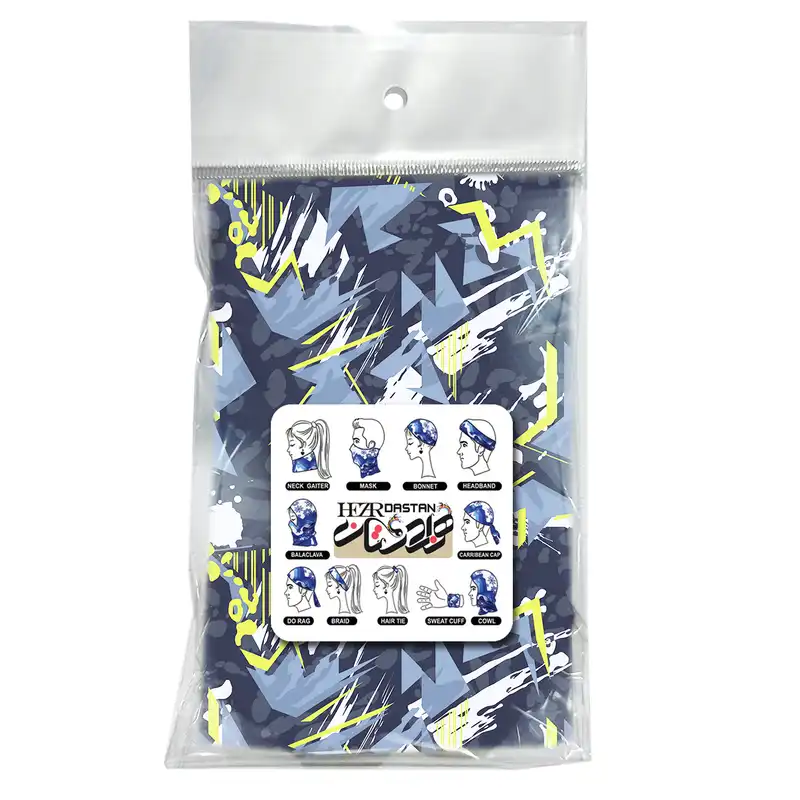 دستمال سر و گردن هزاردستان مدل DB87