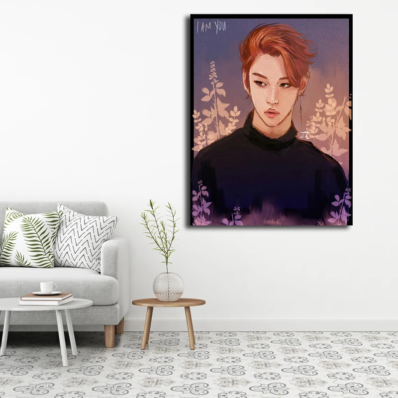تابلو شاسی مدل stray kids fanart کد 12