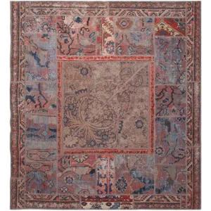 کلاژ فرش یک و نیم متری فرش هریس کد 101088