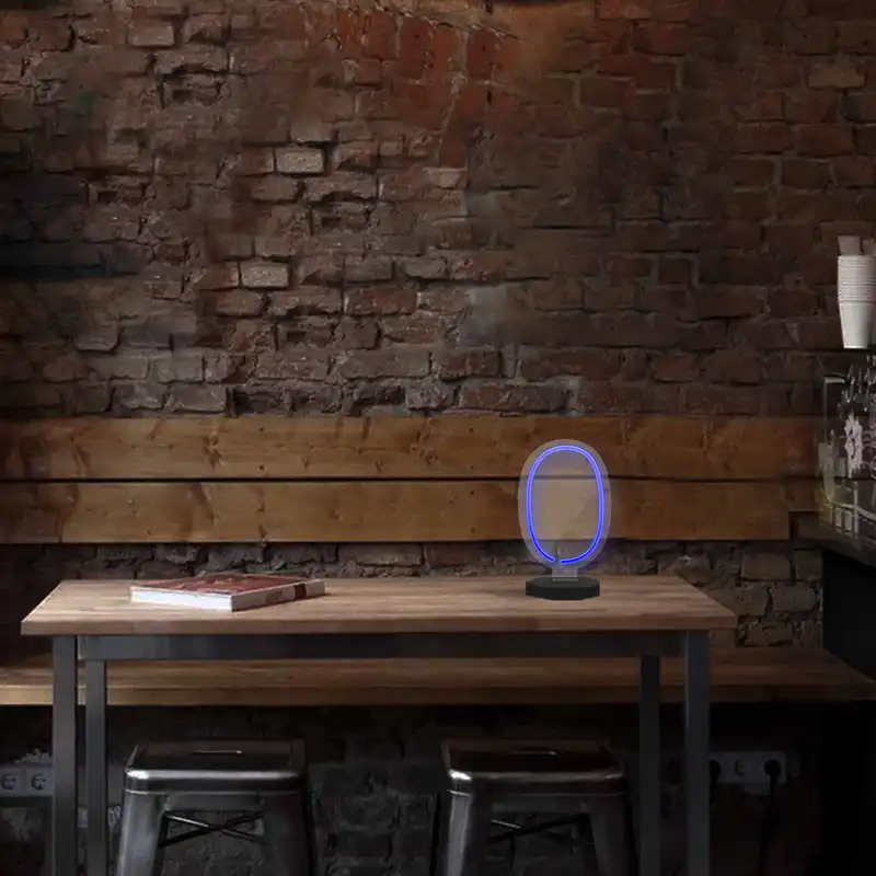 چراغ رومیزی ریموت دار مدل ZERO-GL_BL-GLASS